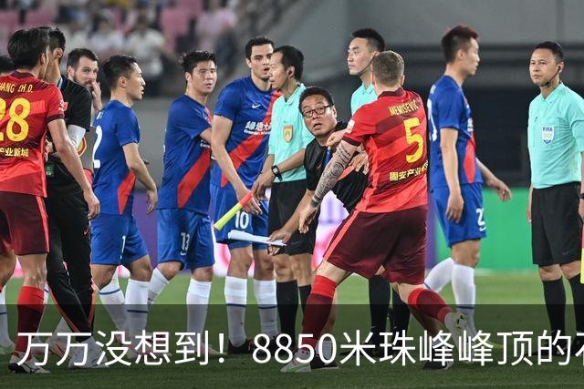 万万没想到！8850米珠峰峰顶的石头，竟来自4亿年前的海底！